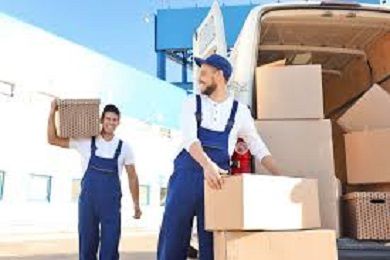 Moving Boxes into Truck